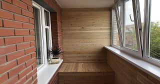 Отделка, остекление, утепление балконов в Выборге от 210 руб. м/2.